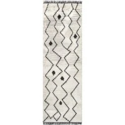NuLOOM Mari Moroccan Soft Shag Fringe Area Rug -Home Decoration Series GUEST 3048e589 9f5e 4a2a a5eb 216874b72d1a