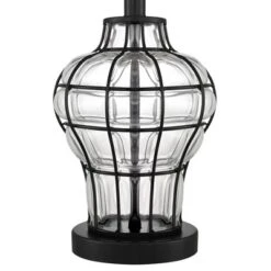 360 Lighting Hudson Rustic Accent Table Lamps 23" High Set Of 2 Bronze Clear Glass USB Charging Port Drum Shade For Bedroom Living Room Bedside Desk 13 360 Lighting Hudson Rustic Accent Table Lamps 23" High Set Of 2 Bronze Clear Glass USB Charging Port Drum Shade For Bedroom Living Room Bedside Desk -Home Decoration Series GUEST 312e4b7c fc30 4eb3 8d4b a049ee9e72cb