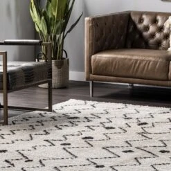 NuLOOM Mari Moroccan Soft Shag Fringe Area Rug -Home Decoration Series GUEST 31d7f592 dfd9 498d bee5 937d38452297