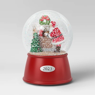 Santa Fireplace Snow Globe - Wondershop™ 4 Santa Fireplace Snow Globe - Wondershop™ - Image 2