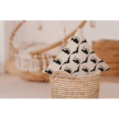 16"x16" Cats And Bats Print Square Throw Pillow Cream - E By Design 7 16"x16" Cats And Bats Print Square Throw Pillow Cream - E By Design -Home Decoration Series GUEST 34451a78 6838 492d 8b9a 30a151efc233