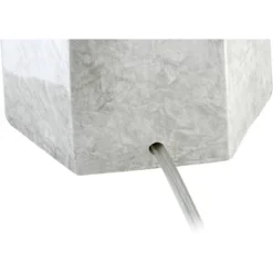 360 Lighting Julie Modern Table Lamps 27 1/2" Tall Set Of 2 Faux Marble Gold Tapered Column Fabric Drum Shade For Bedroom Living Room Bedside Office -Home Decoration Series GUEST 35d37f92 1934 48d8 ae87 ffc4784f8741