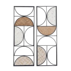 Set Of 2 Contemporary Metal Wall Decors Brown - Olivia & May 13 Set Of 2 Contemporary Metal Wall Decors Brown - Olivia & May -Home Decoration Series GUEST 3a40943c 7373 4b54 bd6b c8feb44149ed
