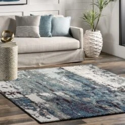 NuLOOM Haydee Glacial Abstract Area Rug 23 NuLOOM Haydee Glacial Abstract Area Rug -Home Decoration Series GUEST 3b0140cd 37b6 499e a5e2 b7c216310d5f