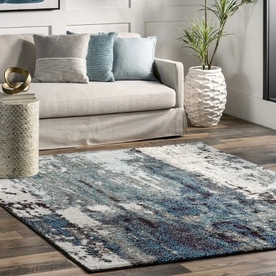 NuLOOM Haydee Glacial Abstract Area Rug 10 NuLOOM Haydee Glacial Abstract Area Rug - Image 8