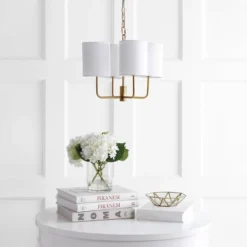 Home Decoration Series 38 Elias Chandelier Brass/Gold - Safavieh