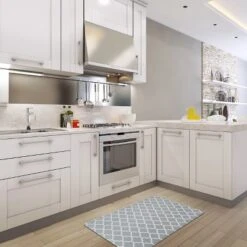 World Rug Gallery Modern Trellis Pattern Anti Fatigue Standing Mat -Home Decoration Series GUEST 3cf48bb3 cef6 4cb5 8e5b 1025d14b2547