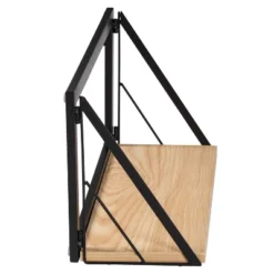 Honey-Can-Do Small Laundry Wall Shelf With Wood Light Oak -Home Decoration Series GUEST 3f589665 e76e 4b96 8b83 c2747389a3da