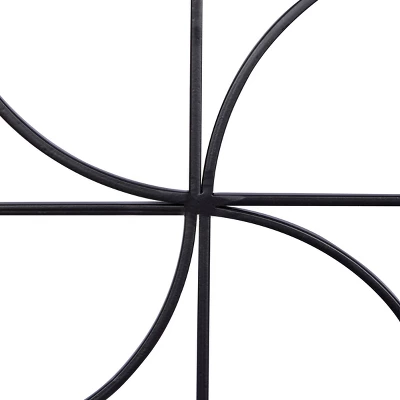 Set Of 2 Contemporary Metal Wall Decors Brown - Olivia & May 5 Set Of 2 Contemporary Metal Wall Decors Brown - Olivia & May - Image 3