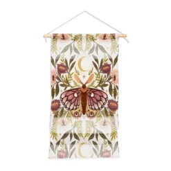 Avenie Countryside Garden Moth Fiber Wall Hanging - Society6 -Home Decoration Series GUEST 43f91b32 d161 42e8 a230 b2ddaea636c5