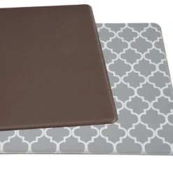 World Rug Gallery Modern Trellis Pattern Anti Fatigue Standing Mat -Home Decoration Series GUEST 456e928e 2c1a 4264 9214 ce96fcc1b498