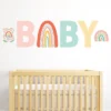 Big Dot Of Happiness Hello Rainbow - Peel And Stick Boho Baby Shower Standard Banner Wall Decals - Baby -Home Decoration Series GUEST 45f3468f 002f 4fbc 8f8f 7b5d7494d3e7