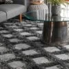 NuLOOM Francene Diamond Trellis Shag Area Rug