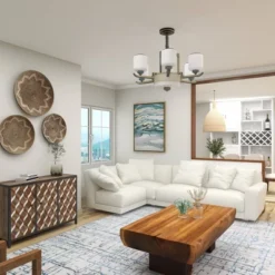 Canvas Geode Enlarge Slice Framed Wall Art With Gold Frame Blue - Olivia & May -Home Decoration Series GUEST 47c65807 5e4a 41fa 8d17 4e75cd4d9e81