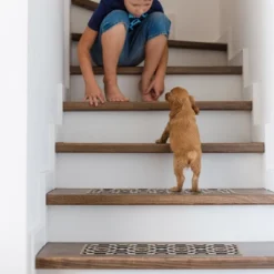 World Rug Gallery Trellis Non-Slip Stair Treads -Home Decoration Series GUEST 487f7c06 31d9 4cfb b176 54f95a54ee8b