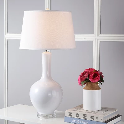 Blanche Gourd Lamp (Set Of 2) - Safavieh 8 Blanche Gourd Lamp (Set Of 2) - Safavieh - Image 6