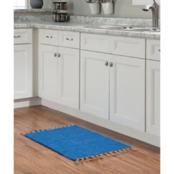 Verginia Solid Berber Reversible Flatweave Rug - Linon -Home Decoration Series GUEST 4b7b055c 71a5 45dc adc8 e5db1f5bba36