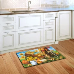 Pumpkin Cart Autumn Doormat Sunflowers Watering Can 30" X 18" Briarwood Lane -Home Decoration Series GUEST 4d70d3ce f445 4056 9513 39e9f0aec7cd