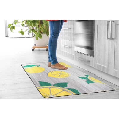 World Rug Gallery Lemon Pattern Anti Fatigue Standing Mat 8 World Rug Gallery Lemon Pattern Anti Fatigue Standing Mat - Image 6