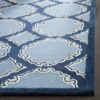 2'6"x4' Geometric Accent Rug Navy Blue - Safavieh