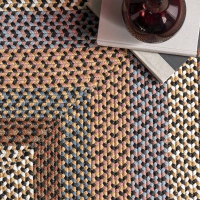 NuLOOM Gwyneth Braided Borders Indoor And Outdoor Patio Area Rug 7 NuLOOM Gwyneth Braided Borders Indoor And Outdoor Patio Area Rug - Image 5