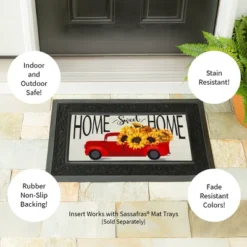Evergreen Harvest Red Truck Sassafras Indoor Outdoor Switch Doormat 1'10"x10" Off-White 7 Evergreen Harvest Red Truck Sassafras Indoor Outdoor Switch Doormat 1'10"x10" Off-White -Home Decoration Series GUEST 574592ee 232a 4e11 b6de 9724adbd4b62