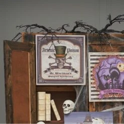 Gallerie II Dr. Wartman'S 3D Poison Skeleton Halloween Wall Art Decor Decoration 15.75 X 0.98 X 15.75 Inches. -Home Decoration Series GUEST 57f7b693 6644 40cd abd9 ee1ab08dbbb8