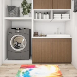 World Rug Gallery Contemporary Waves Anti-Fatigue Standing Mat -Home Decoration Series GUEST 5b089c9b e9af 414d a1f2 a5a685145986