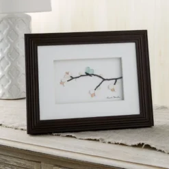 DEMDACO Blossoms And Butterfly Wings Wall Art White -Home Decoration Series GUEST 5b18fa4e 5832 460d b2ee 968a90b0cb7f