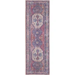 Nicole Curtis Machine Washable Bordered Southwestern Indoor Rug -Home Decoration Series GUEST 600aae1a 818a 43b7 82e8 c447950631f8