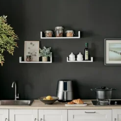 3pc Aalto U-Shaped Floating Wall Shelf Set - Danya B. -Home Decoration Series GUEST 605f52b8 193b 40e7 9508 3cffab8e1043