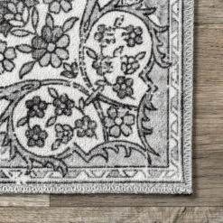 NuLOOM Ren Vintage Floral Machine Washable Area Rug 13 NuLOOM Ren Vintage Floral Machine Washable Area Rug -Home Decoration Series GUEST 6066aa42 35b8 46c9 a546 33143c7492b8