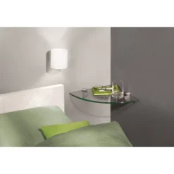 Large Clear Glass Corner Shelf W/Stainless Steel Supports -Home Decoration Series GUEST 60d7591b 230c 43b9 9bcc 0374487745c8