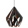1-Light Carlton Pendant Black/Copper - EGLO -Home Decoration Series GUEST 63808954 79a6 44ce a6ec 5fd3fa9b8cc0