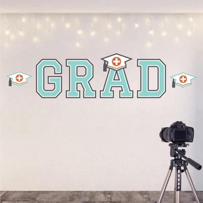 Big Dot Of Happiness Medical School Graduation Party Decor - Vinyl Wall Decals - Grad 3 Big Dot Of Happiness Medical School Graduation Party Decor - Vinyl Wall Decals - Grad