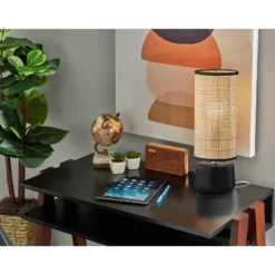 Sheffield Table Lantern Black - Adesso -Home Decoration Series GUEST 64f619ed 1d6d 463b aedc e3ed0d463279