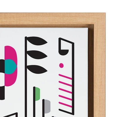 18" X 24" Sylvie Music Notes Framed Canvas Wall Art By Rachel Lee Natural - Kate And Laurel 4 18" X 24" Sylvie Music Notes Framed Canvas Wall Art By Rachel Lee Natural - Kate And Laurel - Image 2