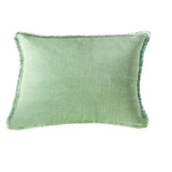 Green Linen Down Alternative Pillow -Home Decoration Series GUEST 67440dae 53ef 44fd bb9a 1006204bbd9c