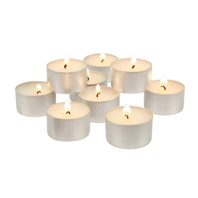 Tealight Candles White - Stonebriar Collection 8 Tealight Candles White - Stonebriar Collection - Image 6