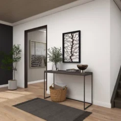 Wood Tree Branch Wall Decor With Black Frame Brown - Olivia & May -Home Decoration Series GUEST 6899d4e5 5ee2 42d9 be0a 630d31a39938