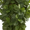 7.5' Artificial Fiddle Leaf Tree In Slate Planter Green/Gray - Nearly Natural -Home Decoration Series GUEST 6b246980 8f94 42a7 bcc5 ccad34114e66