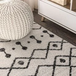 Aksil Moroccan Beni Souk Area Rug - JONATHAN Y -Home Decoration Series GUEST 6c647a45 3808 4ba5 94d0 bb6799d558d7