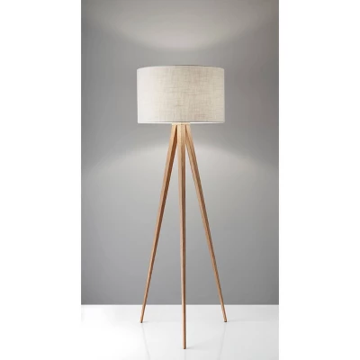Director Floor Lamp Natural - Adesso 4 Director Floor Lamp Natural - Adesso - Image 2