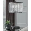 Gracella Metal Table Lamp Black - Signature Design By Ashley