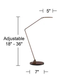 Possini Euro Design Magnum Modern Desk Lamp 36" Tall French Bronze Brown Metal LED Adjustable For Bedroom Living Room Bedside Nightstand Office House 16 Possini Euro Design Magnum Modern Desk Lamp 36" Tall French Bronze Brown Metal LED Adjustable For Bedroom Living Room Bedside Nightstand Office House -Home Decoration Series GUEST 710f67fe 8002 4719 b066 475edd1e5cca