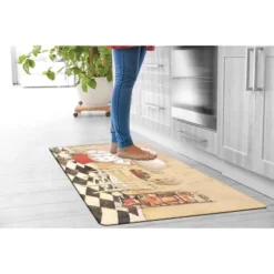 World Rug Gallery Chef Service Anti Fatigue Mat -Home Decoration Series GUEST 71bac940 93c3 4503 811a d847ea201302