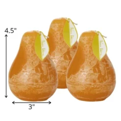 Brown Sugar Pear Candles - Set Of 3 -Home Decoration Series GUEST 725f723d a125 41ef 9655 3c2ca4f4d0f5