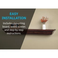 Mantels Direct Colton Floating Wood Fireplace Mantel Shelf -Home Decoration Series GUEST 73accbf3 783e 447b a4b3 11aac8d18234