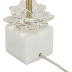 360 Lighting Phoebe Modern Buffet Table Lamps 28 1/2" Tall Set Of 2 Gold Metal White Drum Shade For Bedroom Living Room Bedside Nightstand Office Kids -Home Decoration Series GUEST 7500127c ee50 4884 9441 b5d055bcc338