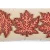 14"x26" Oversized Leaves Lumbar Throw Pillow Rust - Rizzy Home -Home Decoration Series GUEST 75889064 34a6 4cbe 9053 03c0cff45547